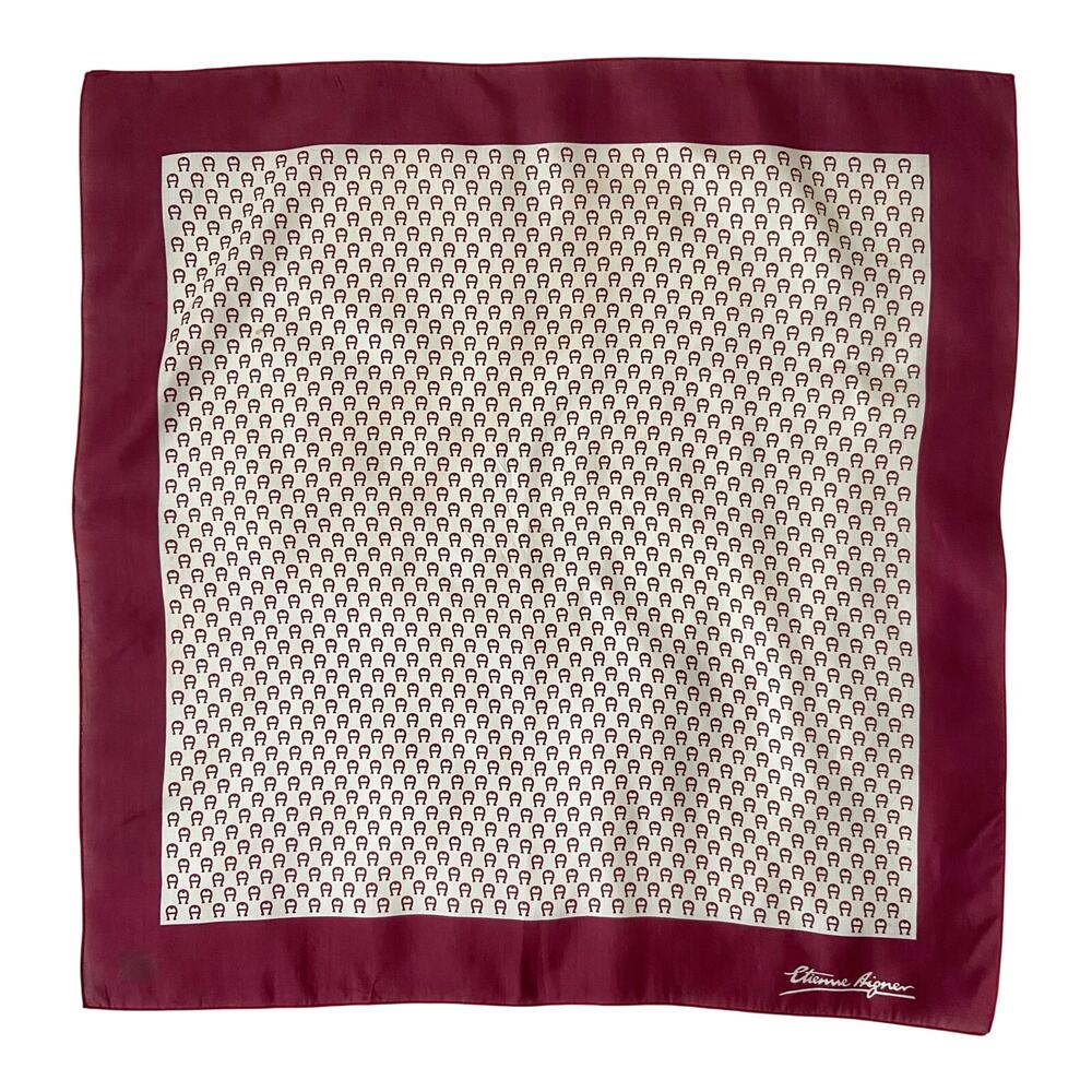 Etienne Aigner Silk Scarf